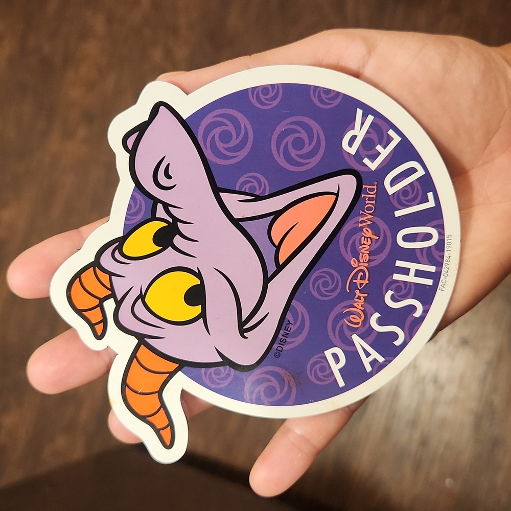 Figment Passholder Magnet Walt Disney World